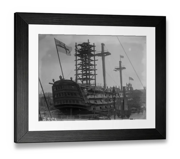 Framed Print : HMS Victory Framed Print : HMS Victory
