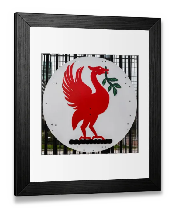 Framed Print : Liver bird from the funnel of HMS Liverpool Framed Print : Liver bird from the funnel of HMS Liverpool