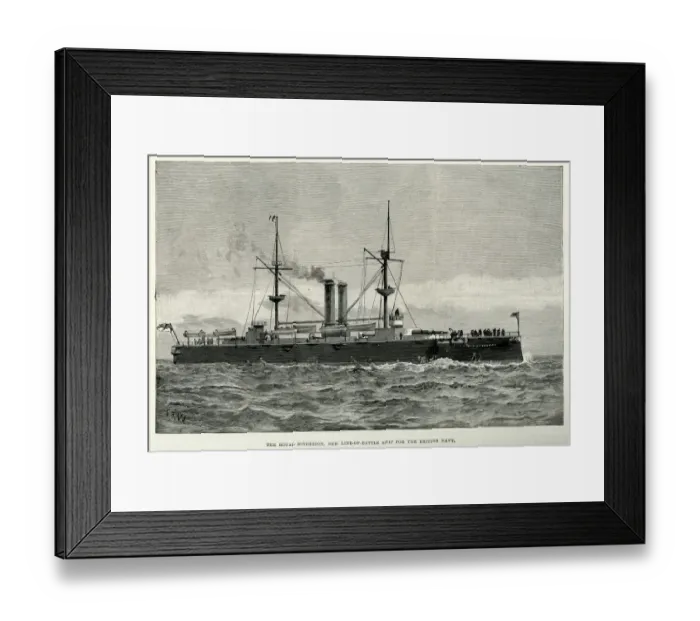 Framed Print : HMS Royal Sovereign
