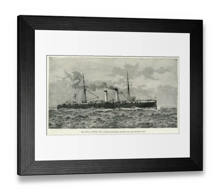 Framed Print : HMS Royal Arthur Framed Print : HMS Royal Arthur