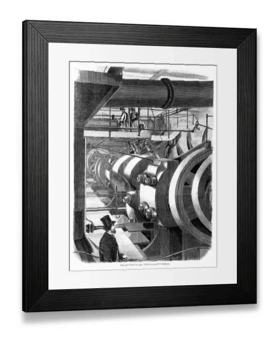 Framed Print : Engines of HMS Warrior Framed Print : Engines of HMS Warrior