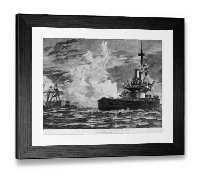 Framed Print : HMS Devastation