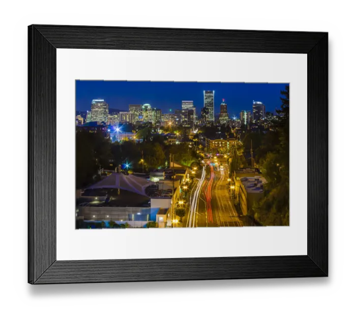 Framed Print : Downtown Portland Framed Print : Downtown Portland