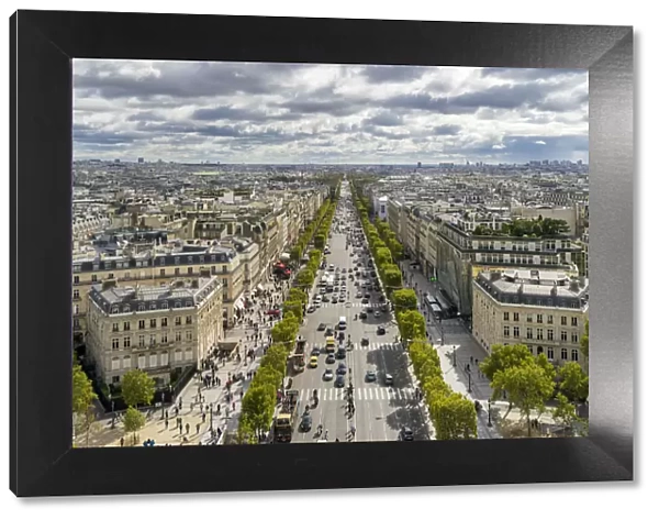 Champs-elysA es Aerial View