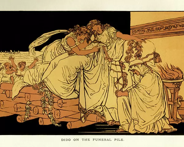 Stories from Virgil - Dido on the Funeral Pyre