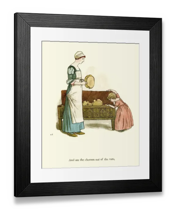 Framed Print : Rats ate the cheese out of the vats Framed Print : Rats ate the cheese out of the vats