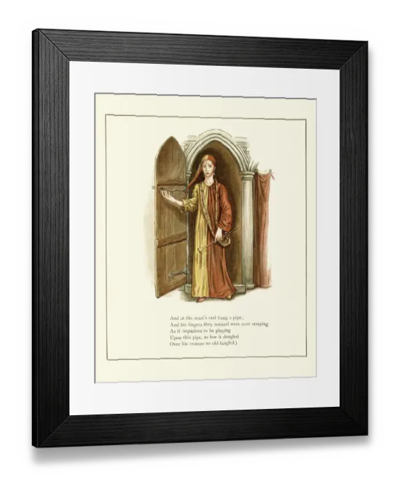Framed Print : The Pied Piper of Hamelin Framed Print : The Pied Piper of Hamelin