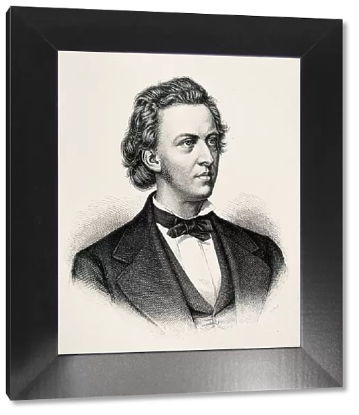 Portrait of Illustration of Frederic Chopin