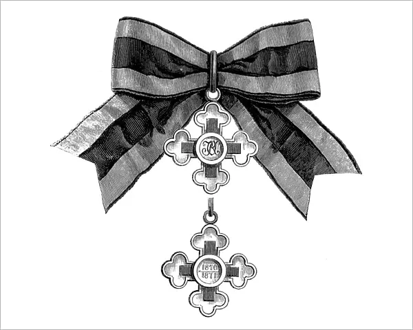 The Order of Olga (WAOErttemberg) (German: Olga-Orden) was created by Karl I, King of WAOErttemberg