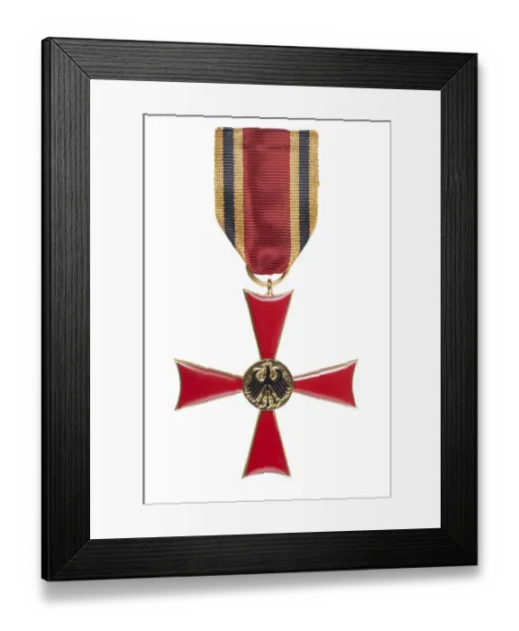 Framed Print : Federal Cross of Merit