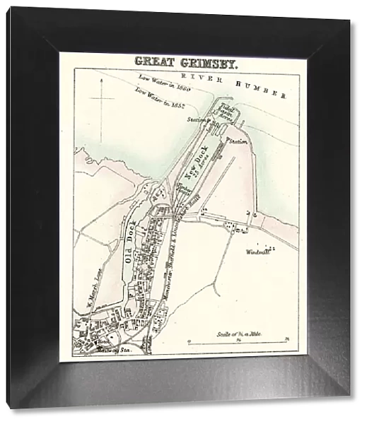 Map of Grimsby