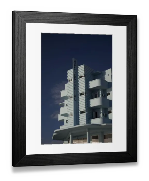 Framed Print : Hotel Escorial, Piriapolis, Uruguay, February 2009 Framed Print : Hotel Escorial, Piriapolis, Uruguay, February 2009