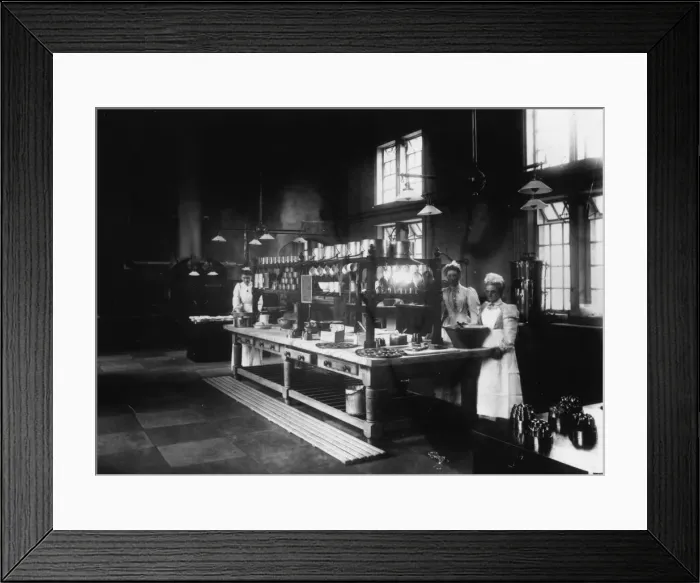 Framed Print : College Kitchen Framed Print : College Kitchen
