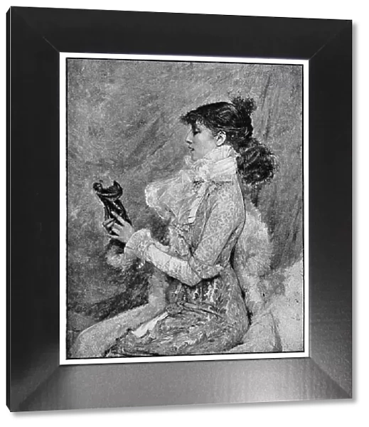 Portrait of Sarah Bernhardt by Jules Bastien-Lepage - 19th Century