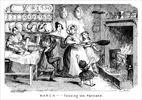 March - Tossing the Pancake
