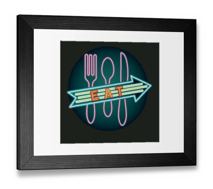 Framed Print : Diner. Bar Art Prints, 486024783 Framed Print : Diner. Bar Art Prints, 486024783