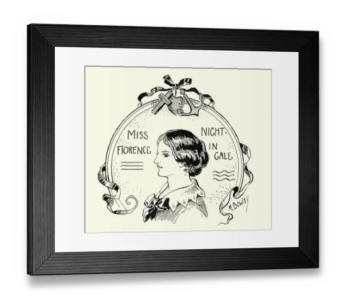 Framed Print : Florence Nightingale Framed Print : Florence Nightingale