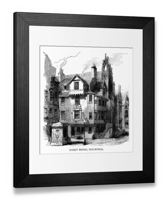 Framed Print : John Knoxs house, Edinburgh Framed Print : John Knoxs house, Edinburgh