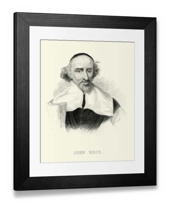 Framed Print : Portrait of John Knox Framed Print : Portrait of John Knox
