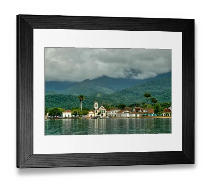 Framed Print : Paraty and Brazilian Imperial