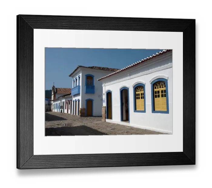 Framed Print : Paraty, Rio de Janeiro, Brazil Framed Print : Paraty, Rio de Janeiro, Brazil