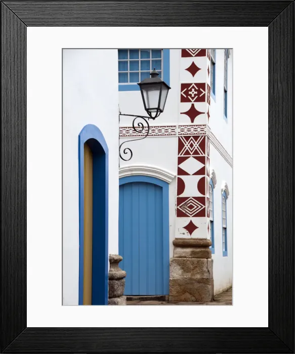 Framed Print : Colonial architecture of Paraty Framed Print : Colonial architecture of Paraty
