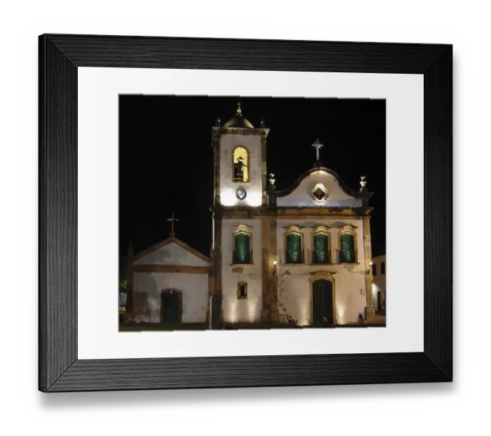 Framed Print : Igreja de Santa Rita, Paraty Framed Print : Igreja de Santa Rita, Paraty