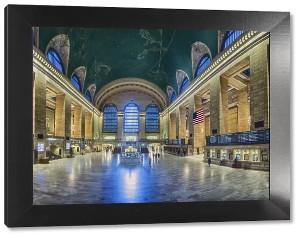 USA, New York, New York City, Grand Central Station interior