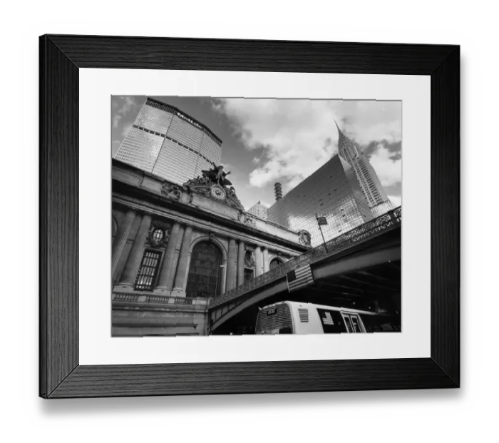 Framed Print : Exterior of Grand Central Station, New York City Framed Print : Exterior of Grand Central Station, New York City