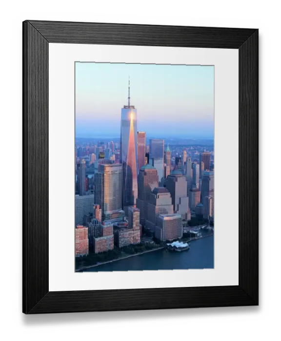 Framed Print : Manhattan skyline Framed Print : Manhattan skyline