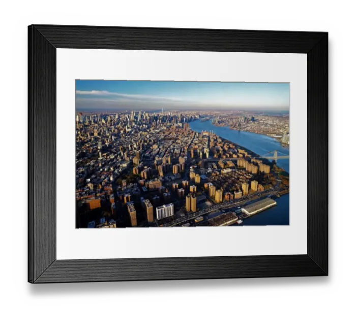 Framed Print : Chinatown and the Lower East Side Framed Print : Chinatown and the Lower East Side