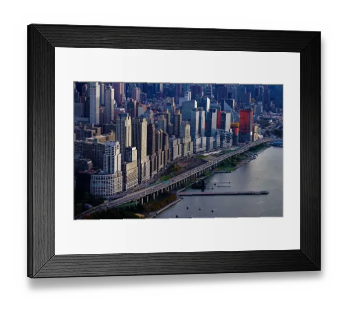 Framed Print : Manhattans West side
