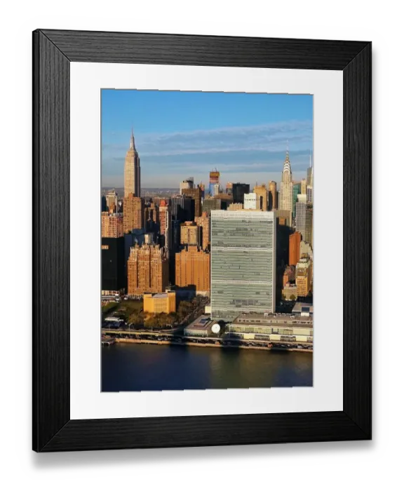 Framed Print : Manhattans east side Framed Print : Manhattans east side