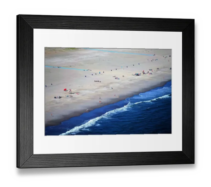 Framed Print : Coney Island beachfront Framed Print : Coney Island beachfront