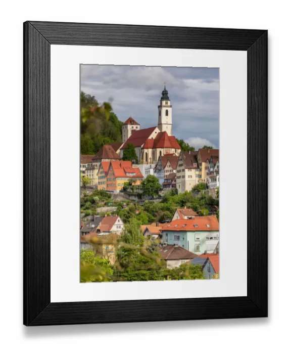 Framed Print : Horb am Neckar Panorama Framed Print : Horb am Neckar Panorama