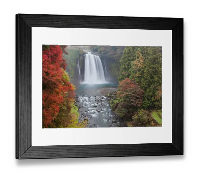 Framed Print : Otodome falls Autumn Framed Print : Otodome falls Autumn
