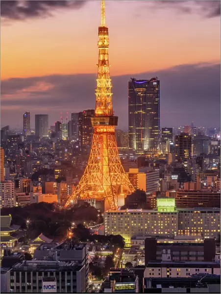 Tokyo Tower on New Years Eve