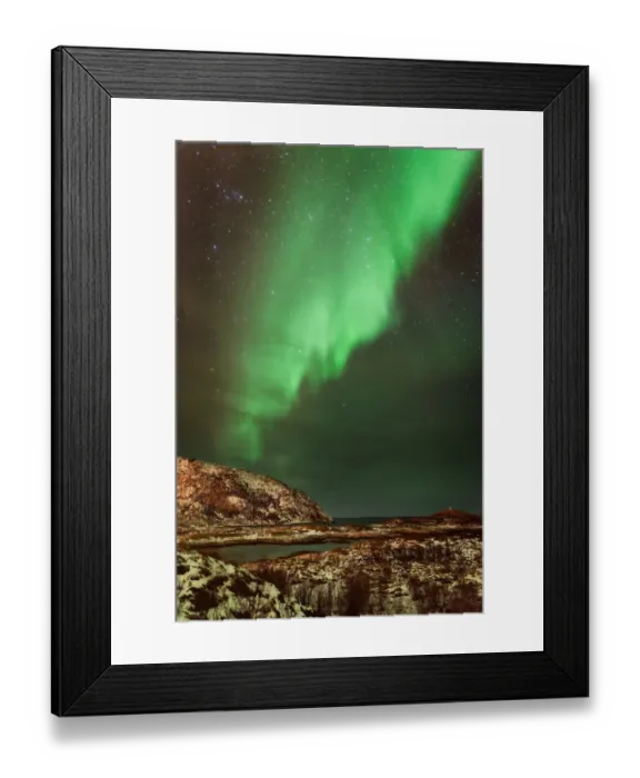 Framed Print : Dancing Aurora Framed Print : Dancing Aurora