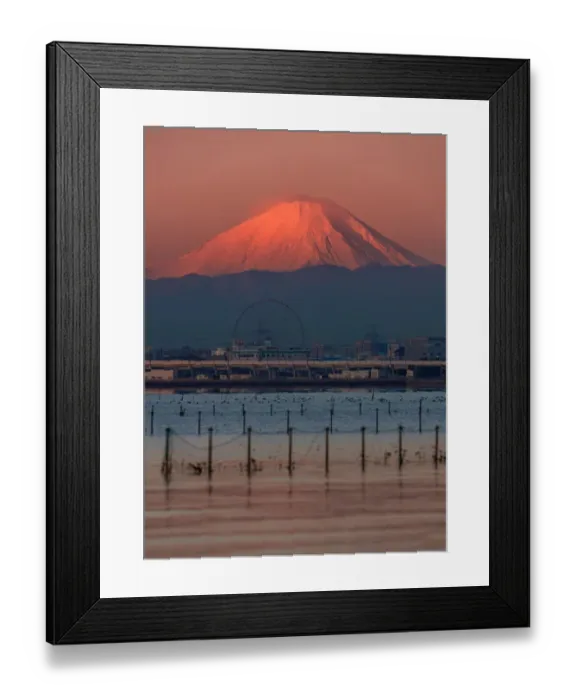 Framed Print : Mt Fuji close-up Framed Print : Mt Fuji close-up