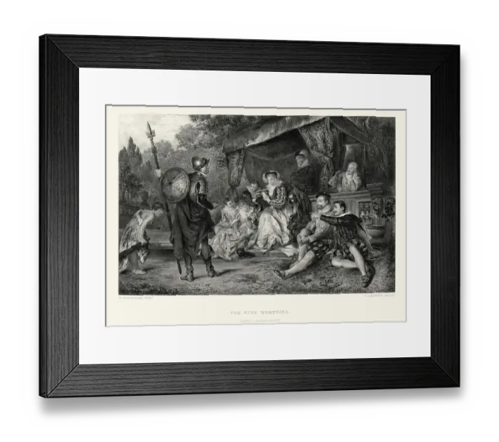 Framed Print : Works of William Shakespeare - Loves Labours Lost Framed Print : Works of William Shakespeare - Loves Labours Lost