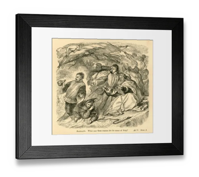 Framed Print : The Tempest Framed Print : The Tempest