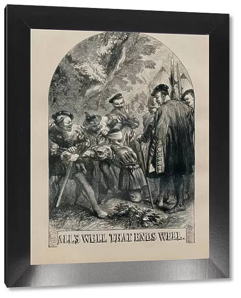 Shakespeare, All well that ends welI, Engraving