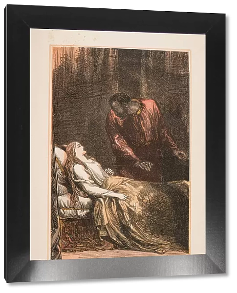 Othello by Shakespeare engraving 1870