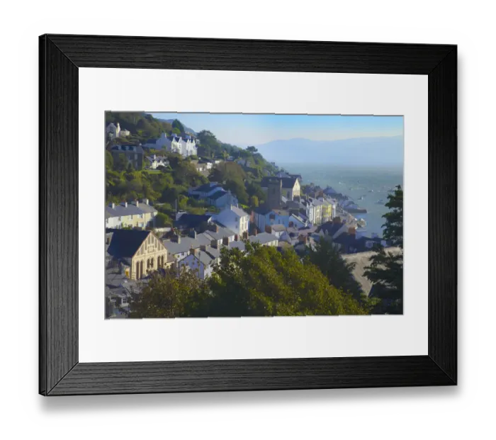 Framed Print : Wales - inland and coast