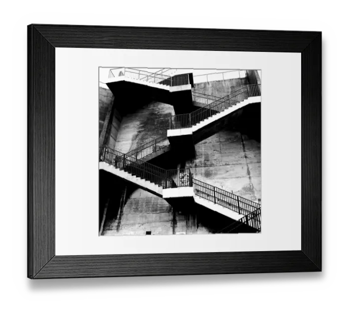 Framed Print : Stairs to where? Framed Print : Stairs to where?