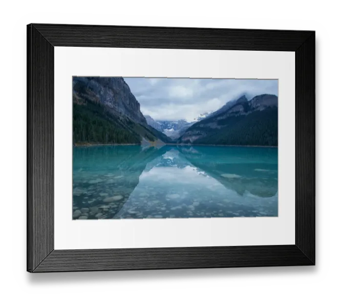 Framed Print : Dawn at Lake Louise Framed Print : Dawn at Lake Louise