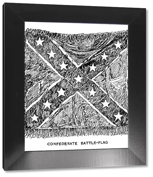 Confederate states army battle flag