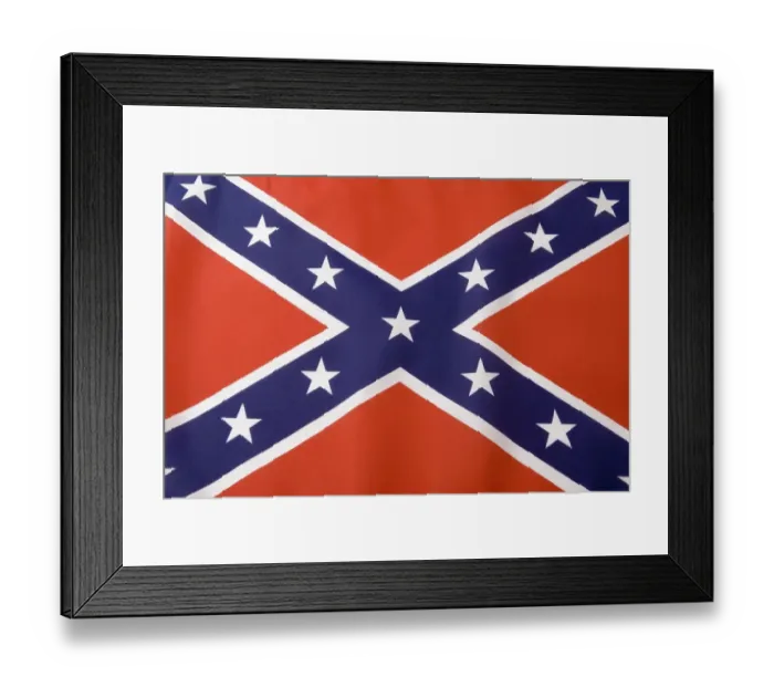 Framed Print : Southern States Flag Framed Print : Southern States Flag