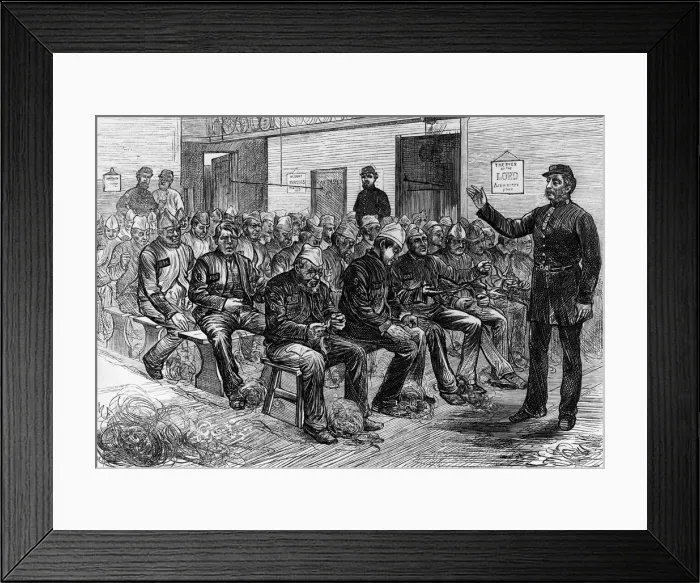Framed Print : Clerkenwell Prisoners Framed Print : Clerkenwell Prisoners