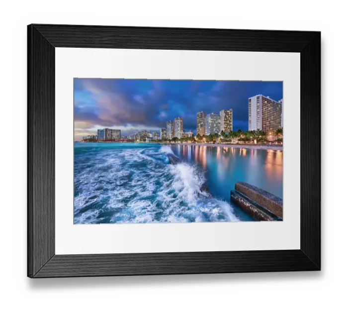 Framed Print : Pacific Surge Framed Print : Pacific Surge